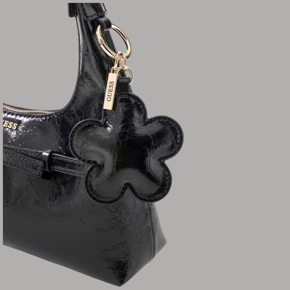 Borsa hobo mini Guess Taylor con stampa logo 4G all-over