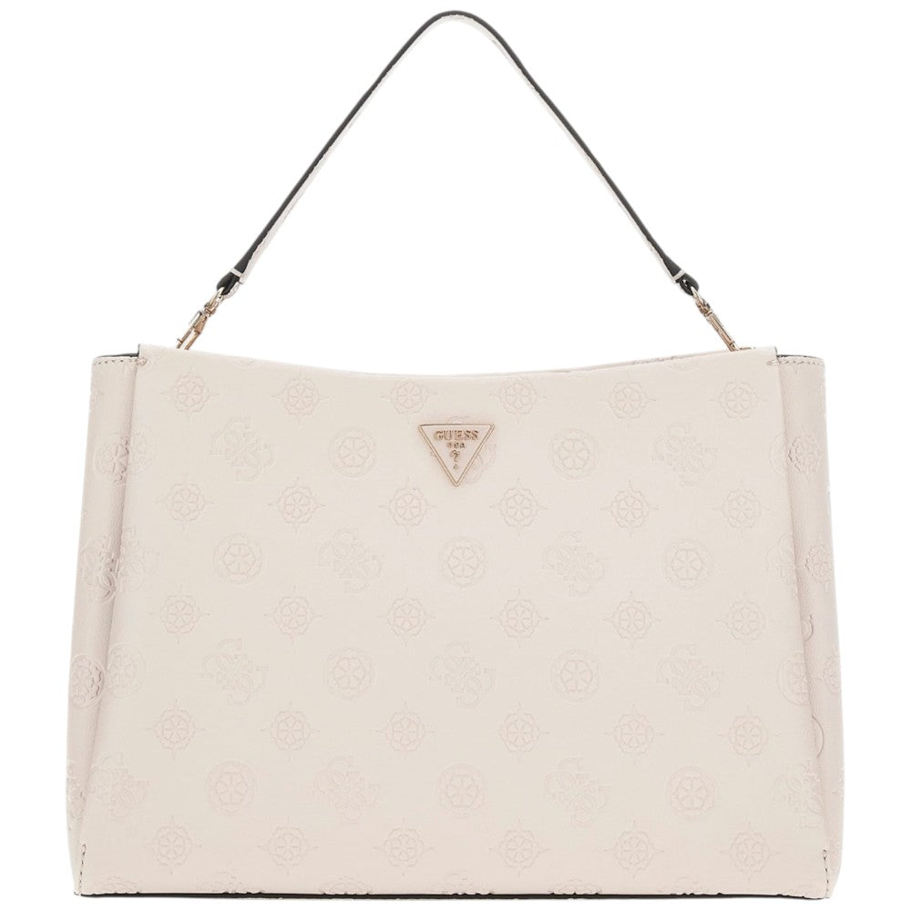 Guess borsa a mano crema 4G Logo peony TISHA HWPD7764070STL Borse Guess