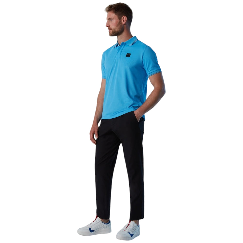 North Sails pantalone chino nero slim fit Rainbow 673074 Pantaloni North Sails