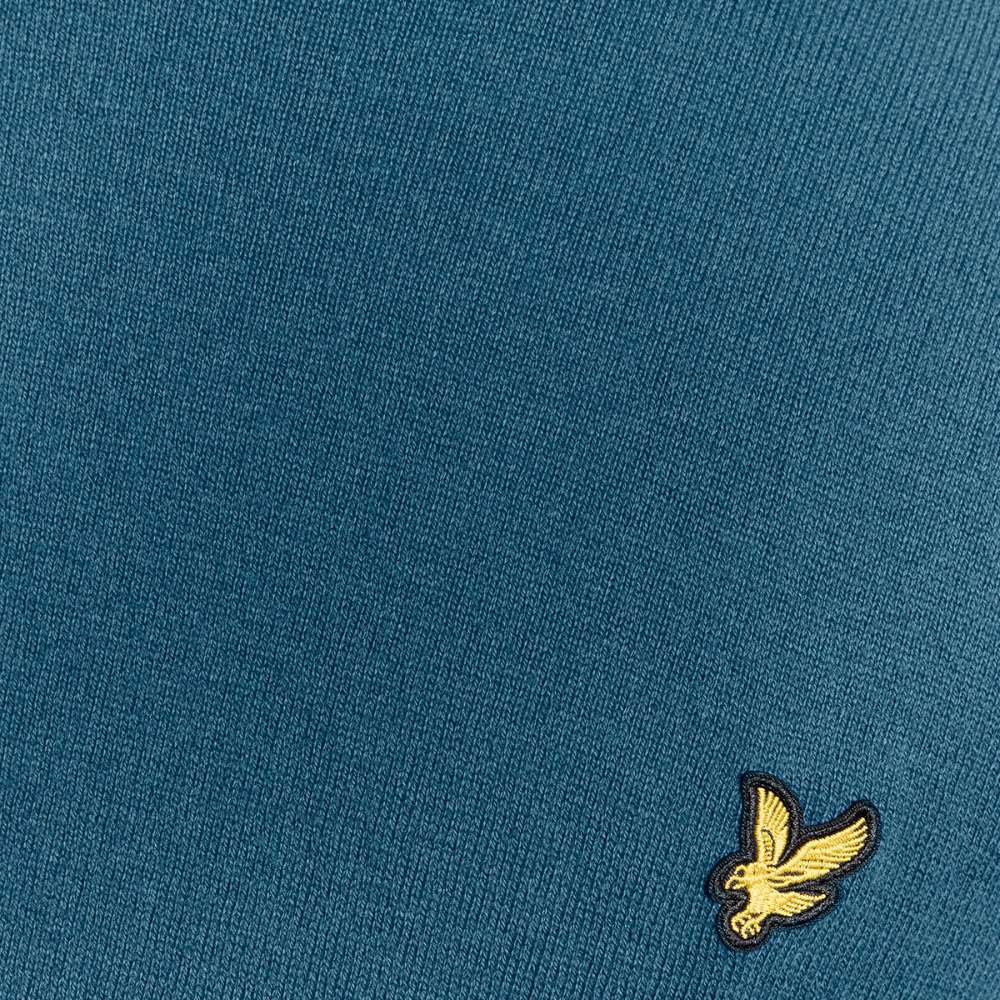 Lyle & Scott pullover merino blu acqua KN2110VC Maglieria Lyle & Scott
