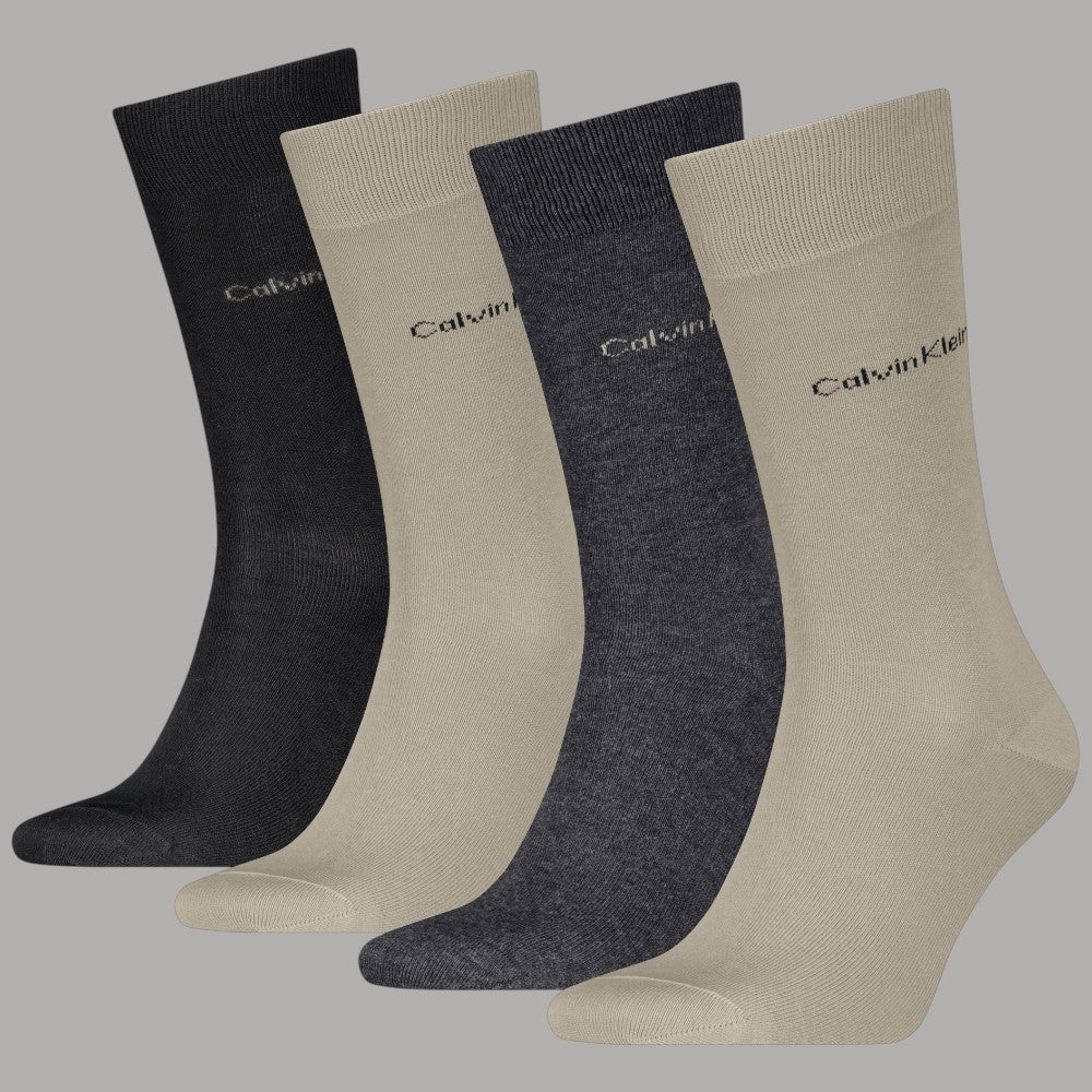 Calzini da uomo Calvin Klein 4 paia in scatola regalo