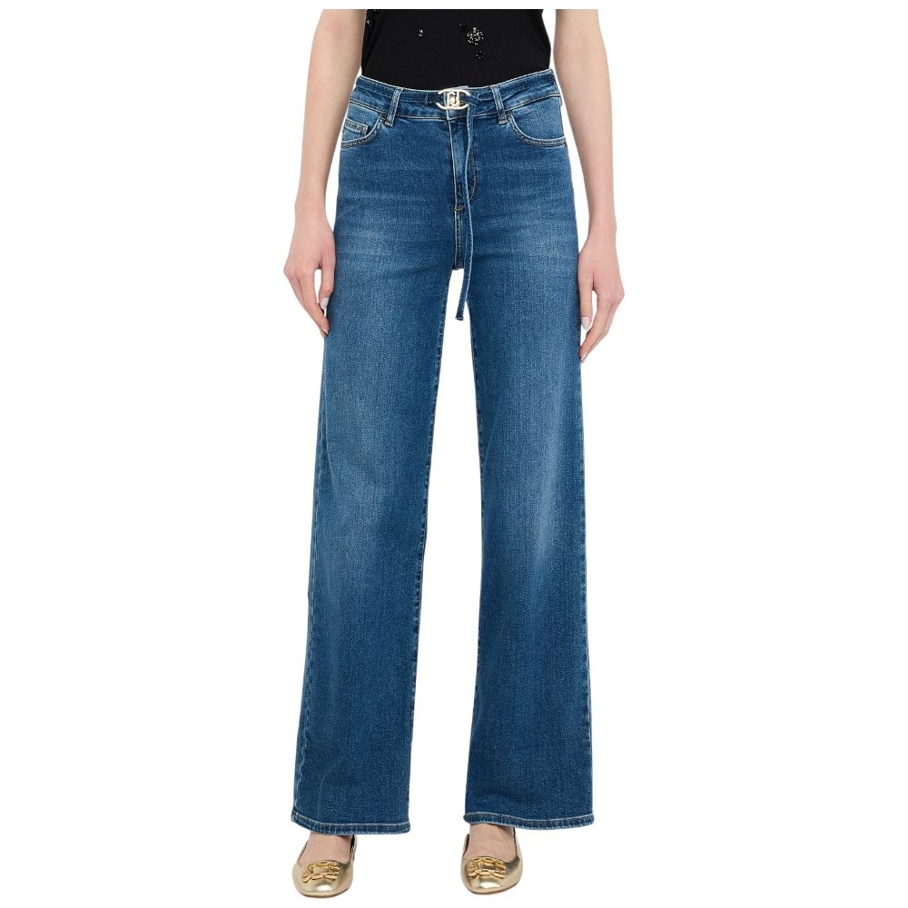 Liu Jo flare cropped con cintura GOOD UF5101D0264-78899 Jeans Liu Jo
