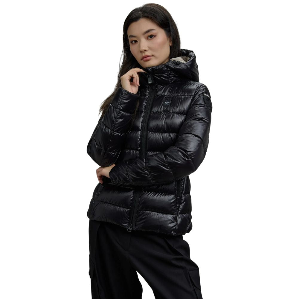 Blauer eco piumino nero Caroll 25WBLDC02072 Giubbini Blauer