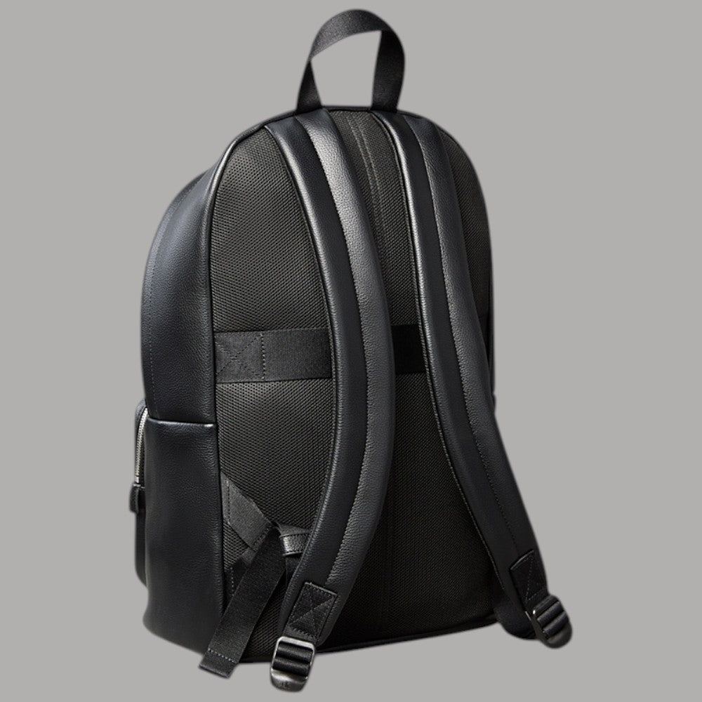 Calvin Klein Zaino nero porta laptop con tasca frontale e tracolle regolabili