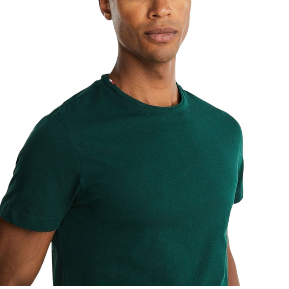 Tommy Hilfiger t-shirt verde MW0MW33892 T-shirt Tommy Hilfiger