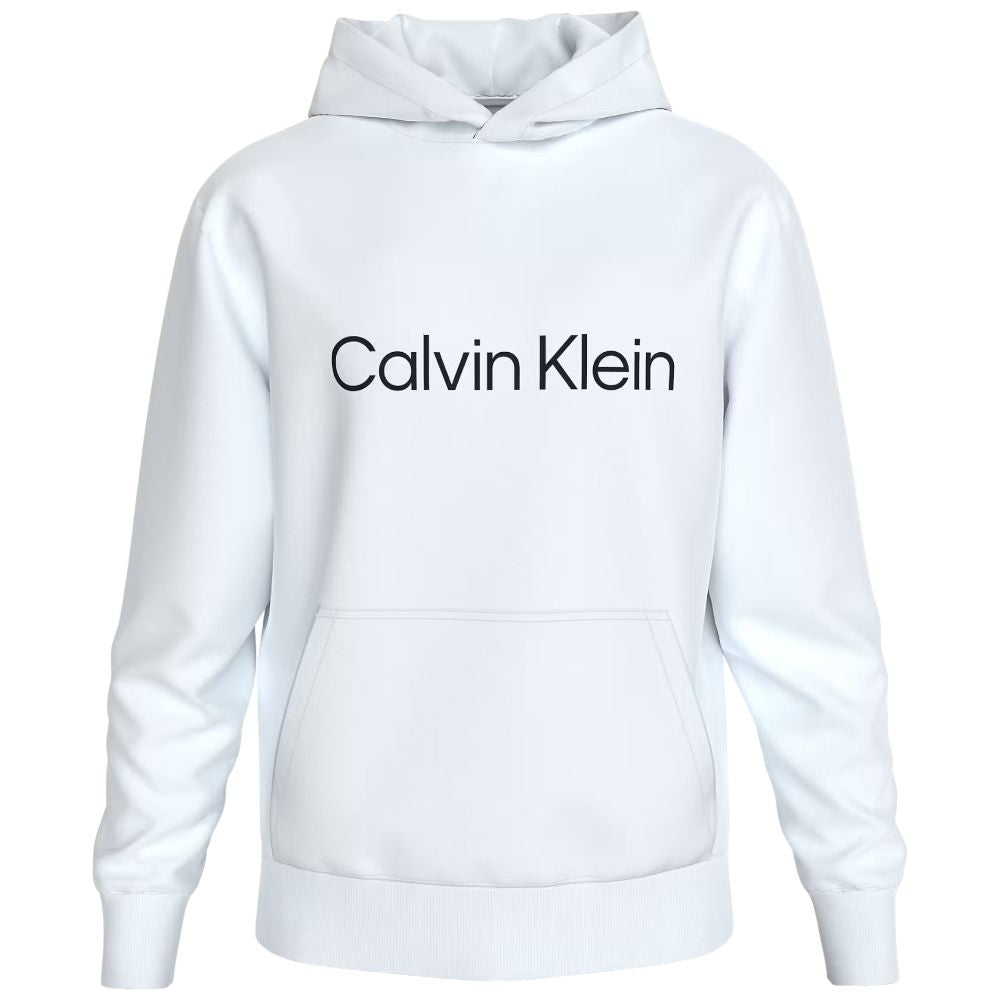 calvin Klien felpa bianca con cappuccio LV14LD231GYAF Felpe Calvin Klein
