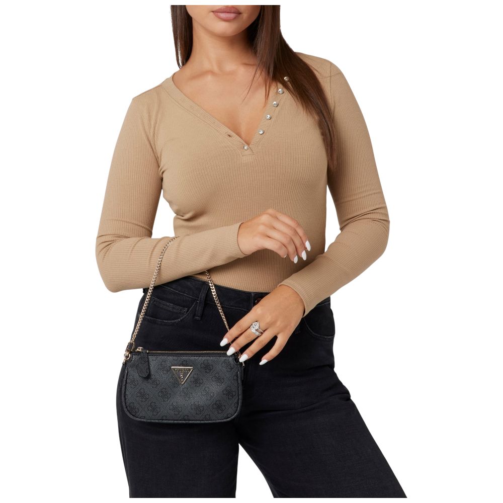 Guess Mini tracolla nera Noelle 4G logo NOELLE II HWBG96 72710 CLO Borse Guess