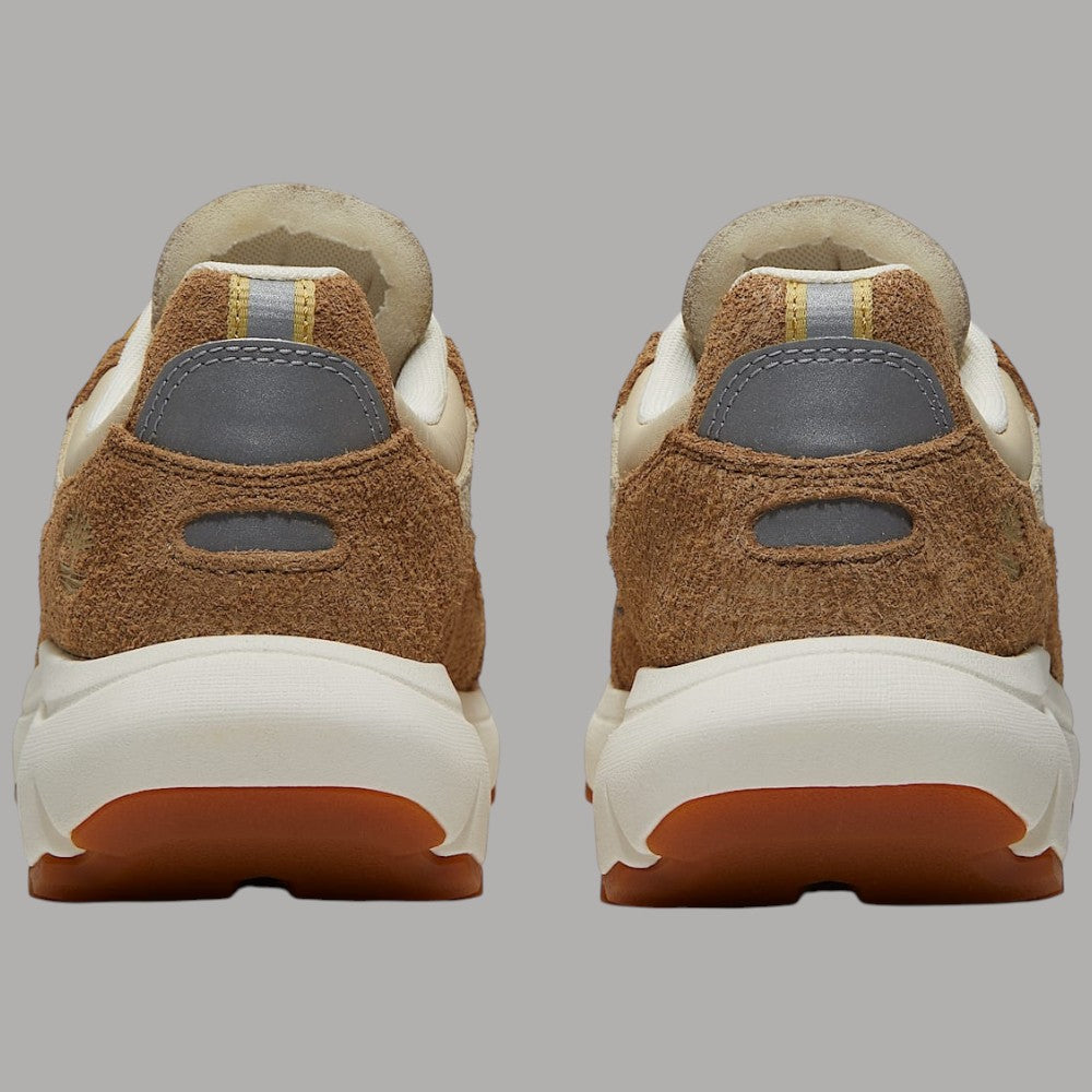 Sneaker donna Timberland Hazel Lane marrone beige suede con dettagli in tessuto e suola in gomma