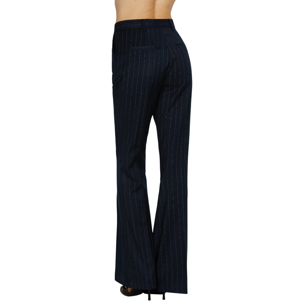 Relish pantalone blu gessato USSUS RDA2507091035 Pantaloni Relish