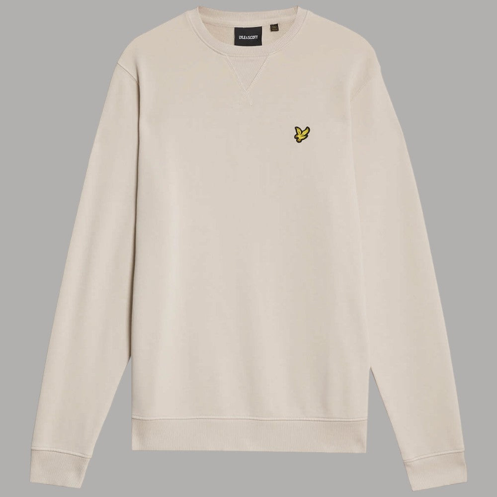 Felpa Lyle & Scott ML1131V girocollo in cotone con logo