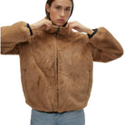 Vero Moda giacca pelliccia eco reversibile marrone nero 10292579 Giubbini Vero Moda