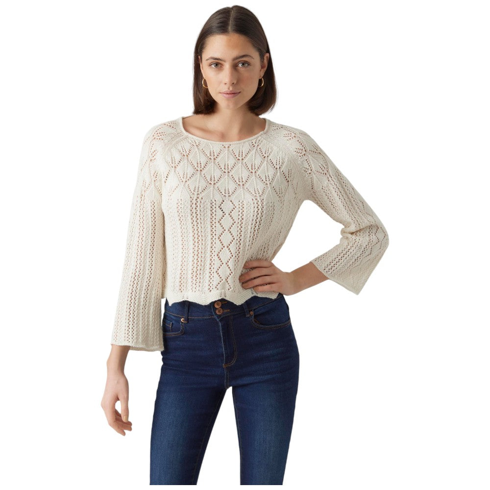 Vero Moda pullover panna 10289545 Maglieria Vero Moda