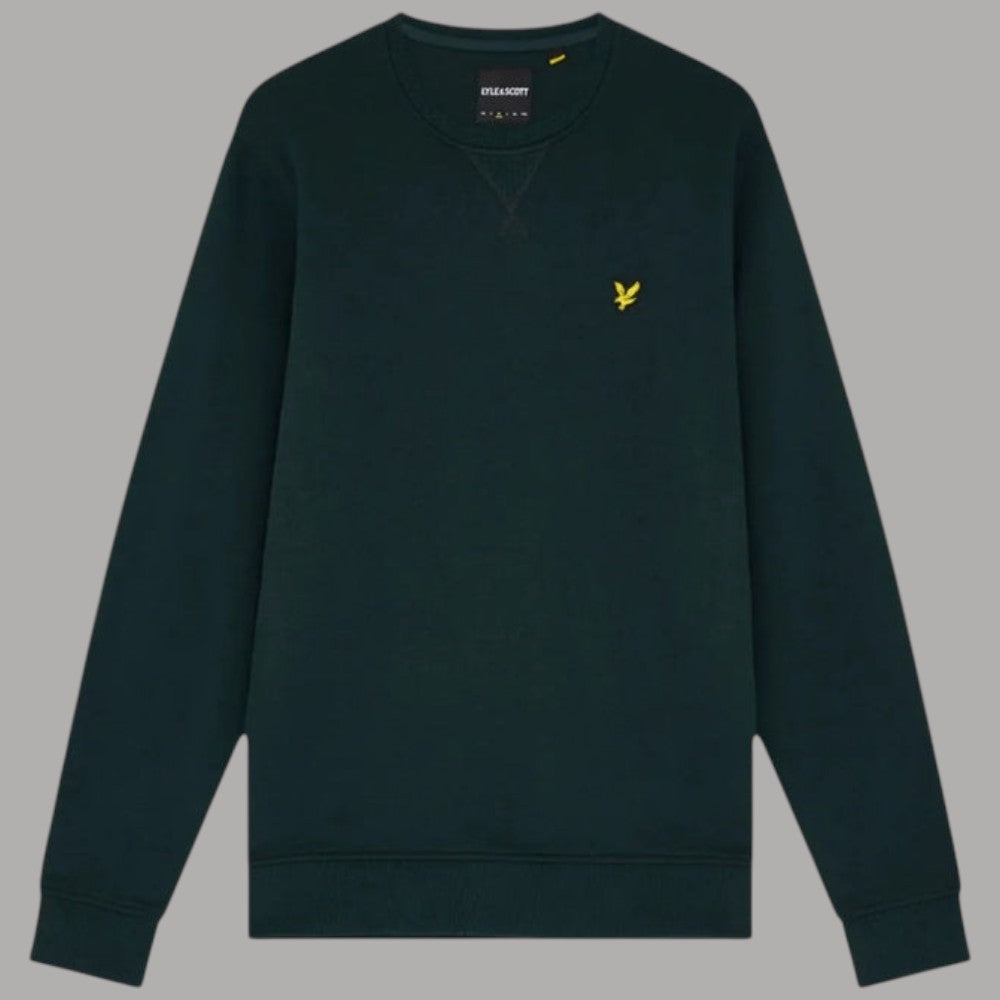 Felpa Lyle & Scott ML1131V girocollo in cotone con logo