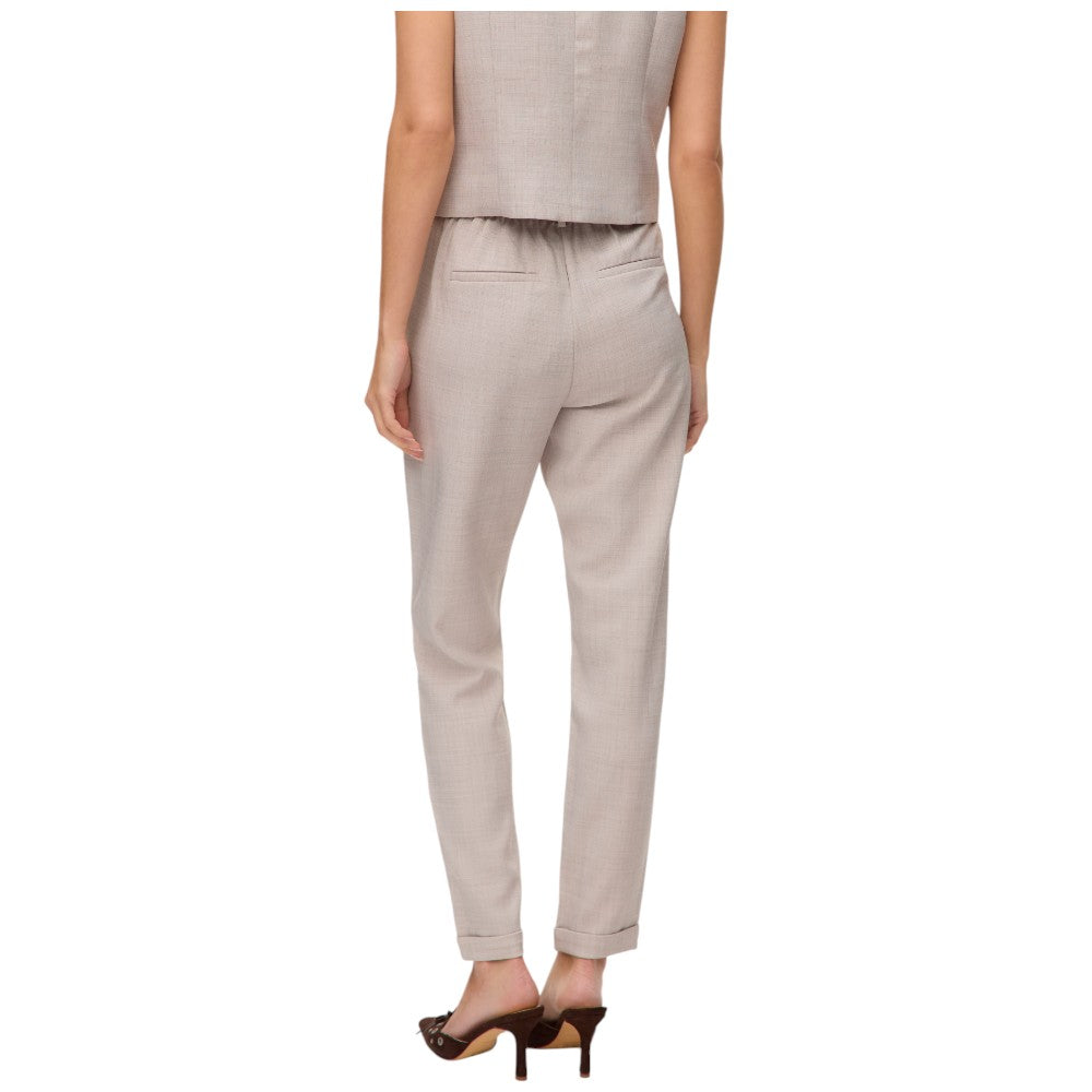 Vero Moda pantalone grigio tapered Cassidy 10322322 Pantaloni Vero Moda
