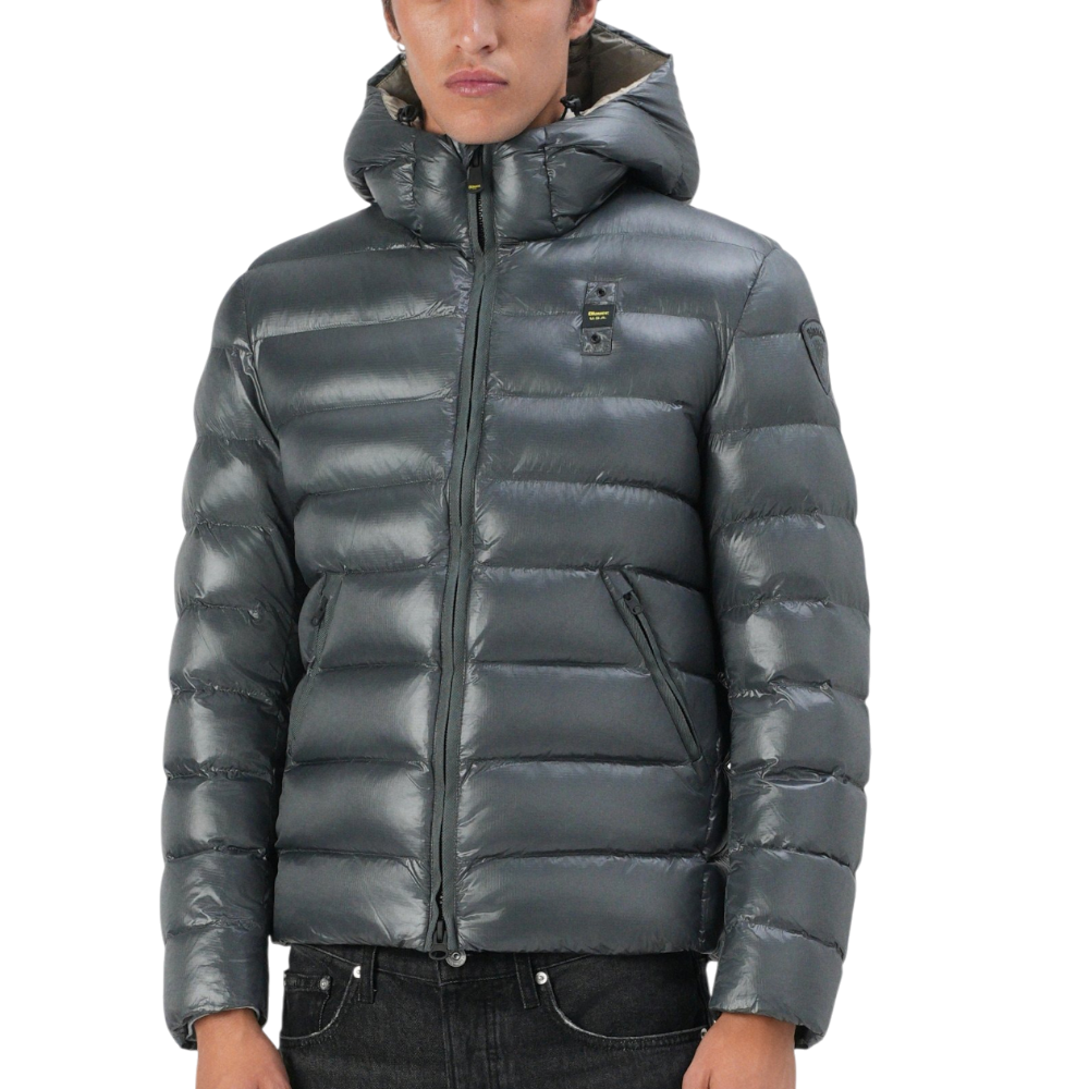 Baluer piumino eco grigio antracite Adams 25WBLUC02079 Giubbini Blauer