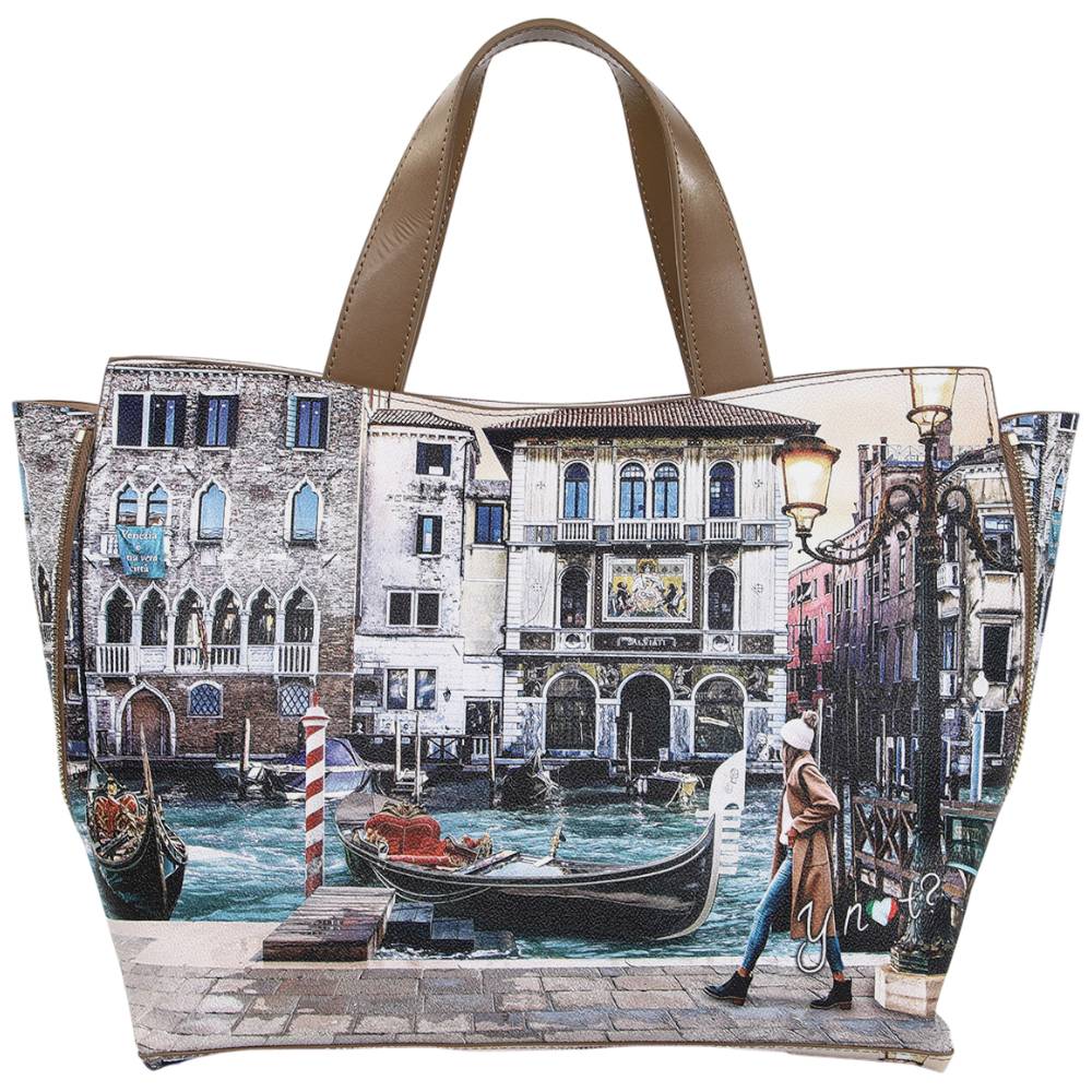 YNot borsa tote BLUE LAGOON YES709F6 YNot