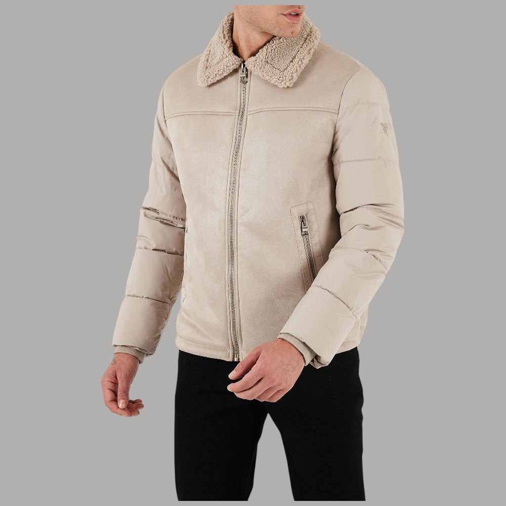 Guess giacca eco montone beige M5BL79 W2292 G1CA - Prodotti di Classe