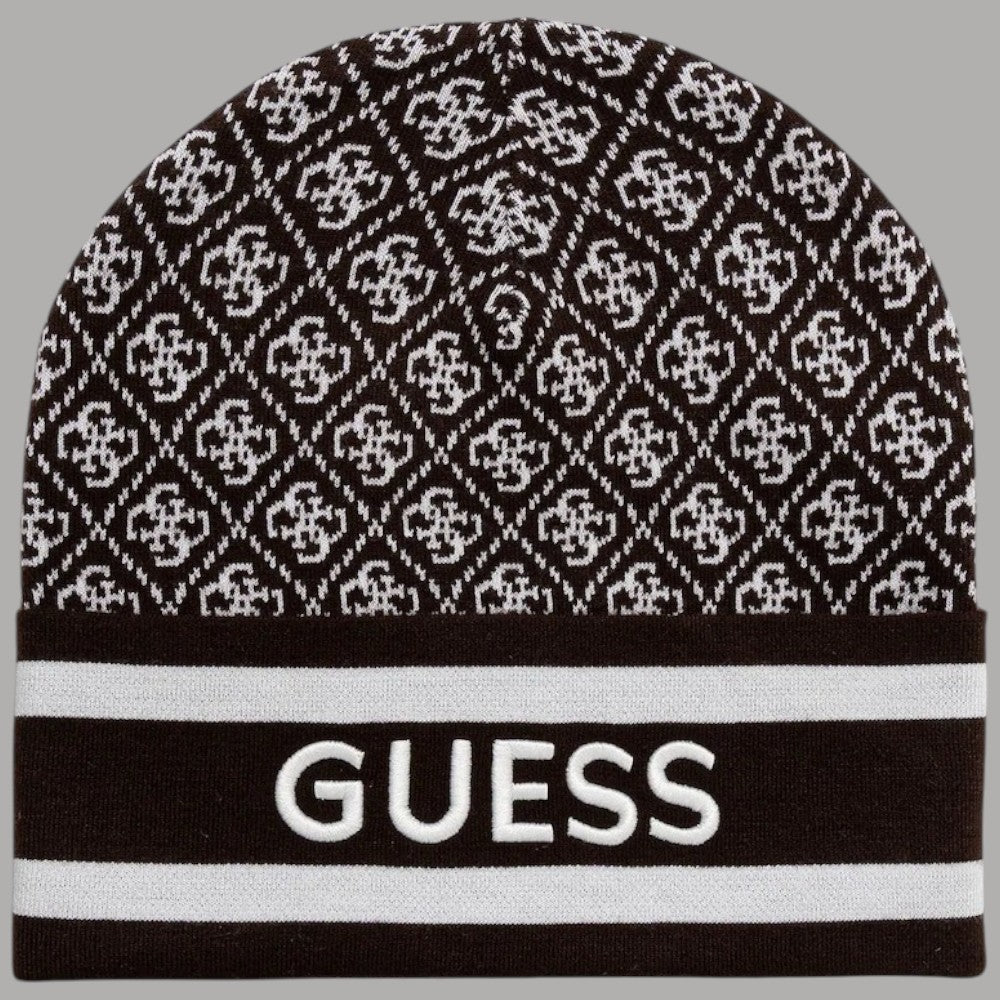 Guess berretto marrone logo 4G W4BZ21 Z3JD2 FNHT - Prodotti di Classe
