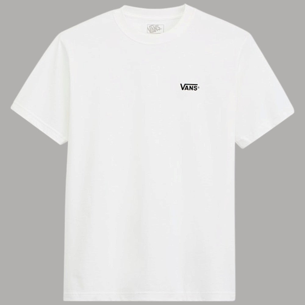 Maglietta Vans in cotone bianca, logo sul petto