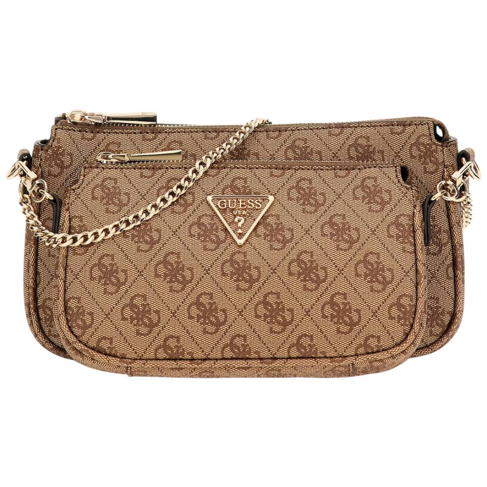 Guess Mini tracolla marrone Noelle 4G logo NOELLE II HWBG96 72710 LGW Borse Guess