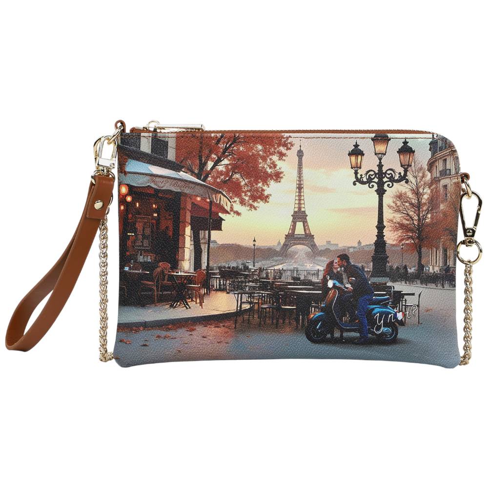 YNot tracolla piatta KISSES FROM PARIS YES384F6 Borse YNot