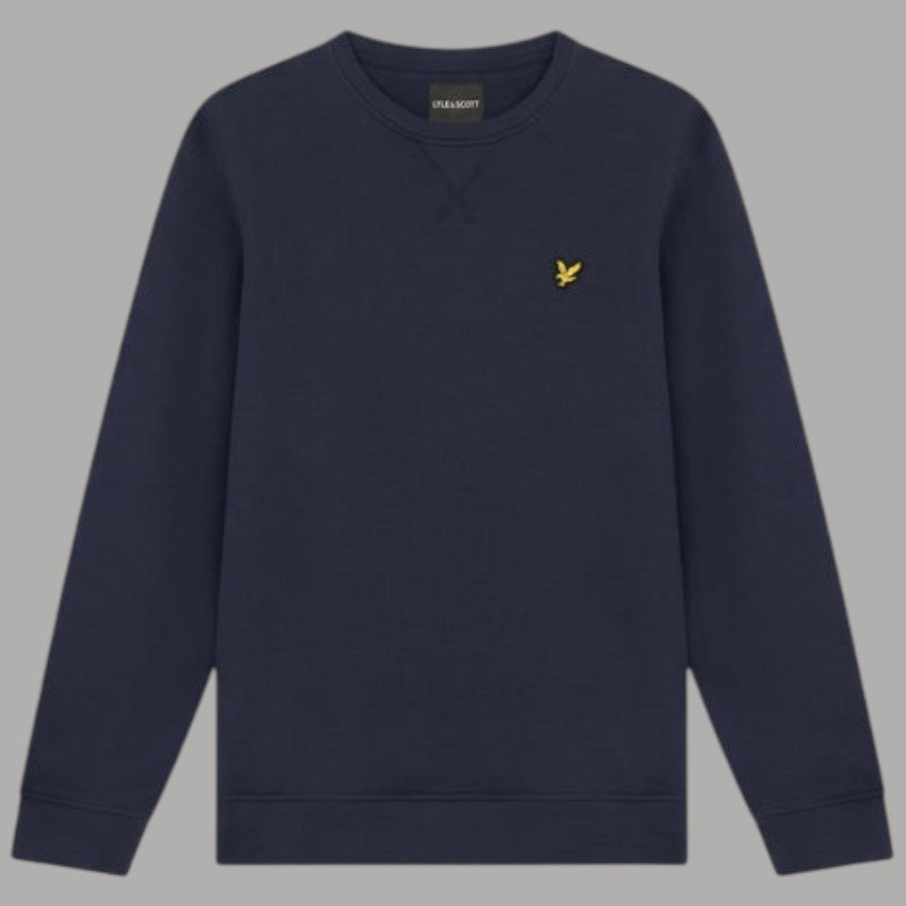 Felpa Lyle & Scott ML1131V girocollo in cotone con logo