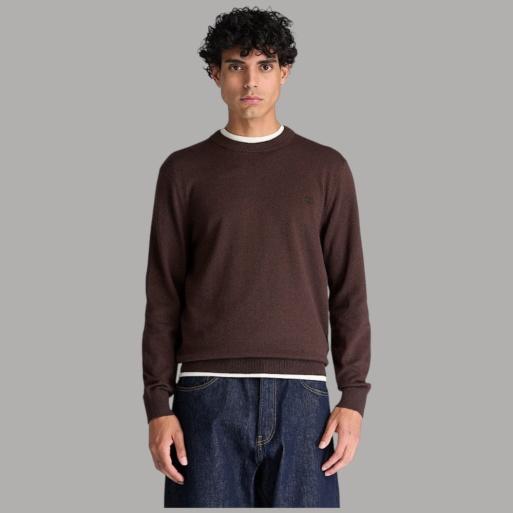 Maglione Timberland Williams River girocollo in cotone biologico