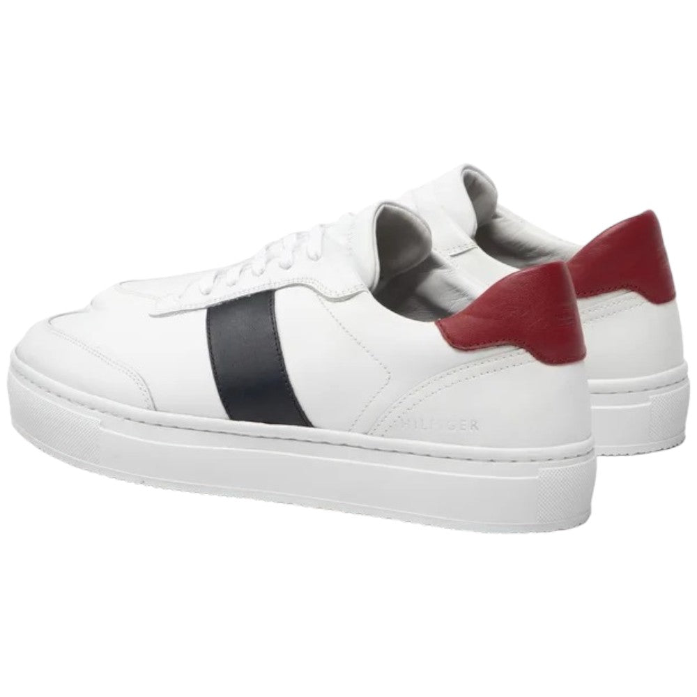 Tommy Hilfiger sneakers bianca Premium cupsole - Prodotti di Classe