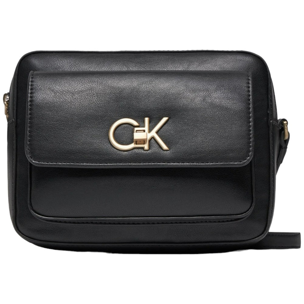 Calvin Klein borsa camera bag flap nera K60K611083 - Prodotti di Classe