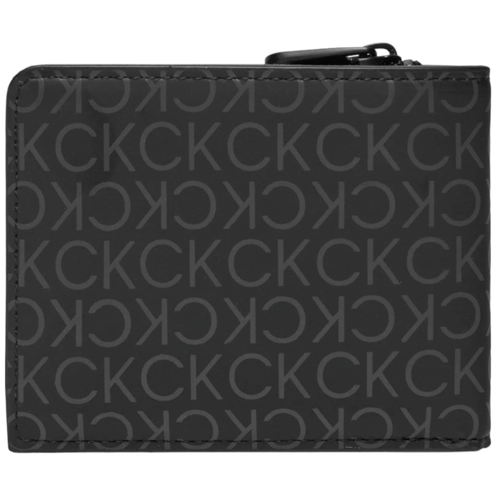 Calvin Klein portafoglio bifold nero logato K50K511376 Portafogli Calvin Klein