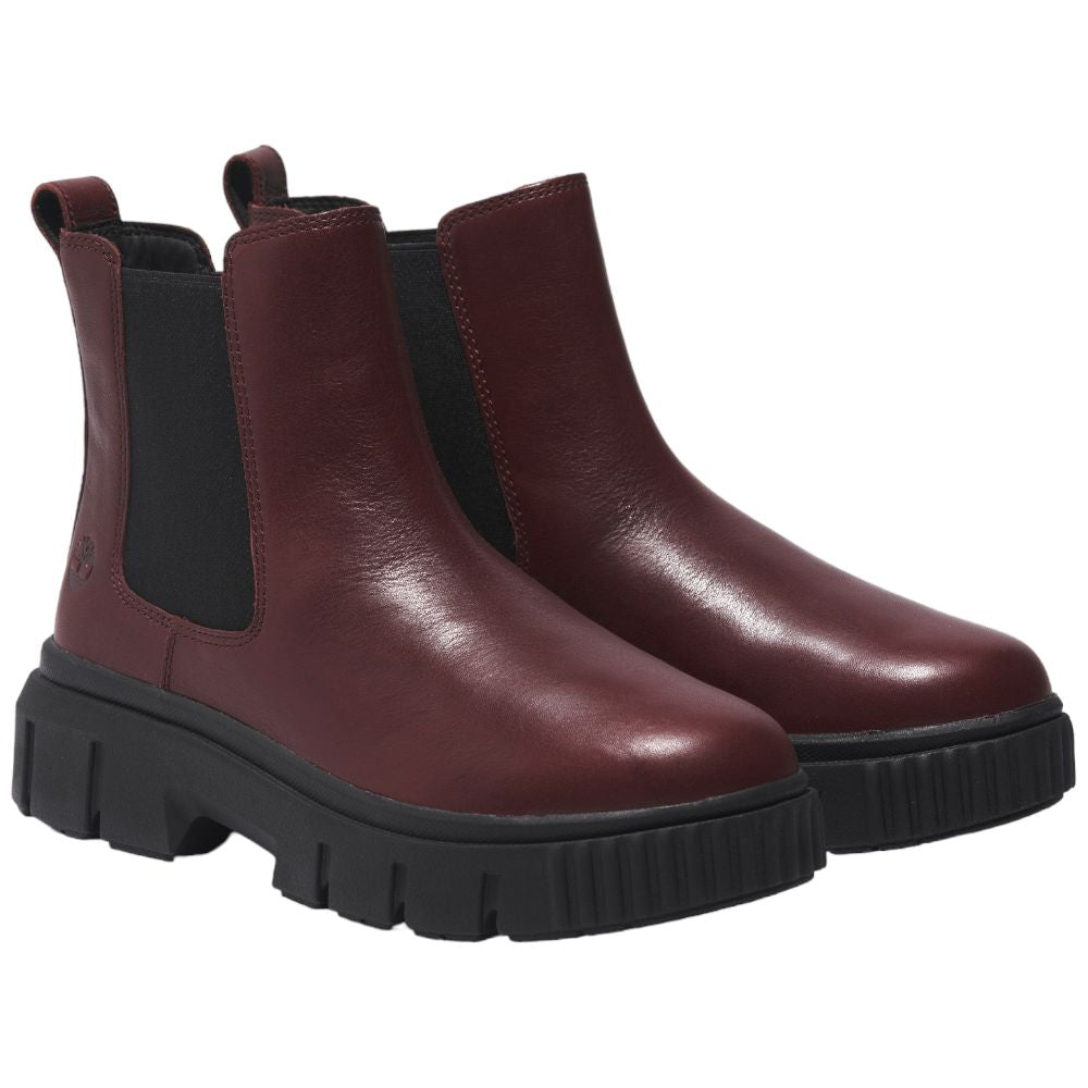 Timberland stivaletto Greyfield Chelsea dark port TB 0A2QHQC60 Stivaletti Timberland