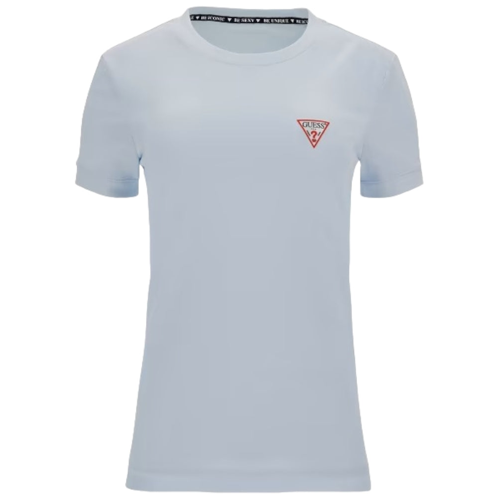 Guess t-shirt celeste mini logo W2YI44 J1311 - Prodotti di Classe