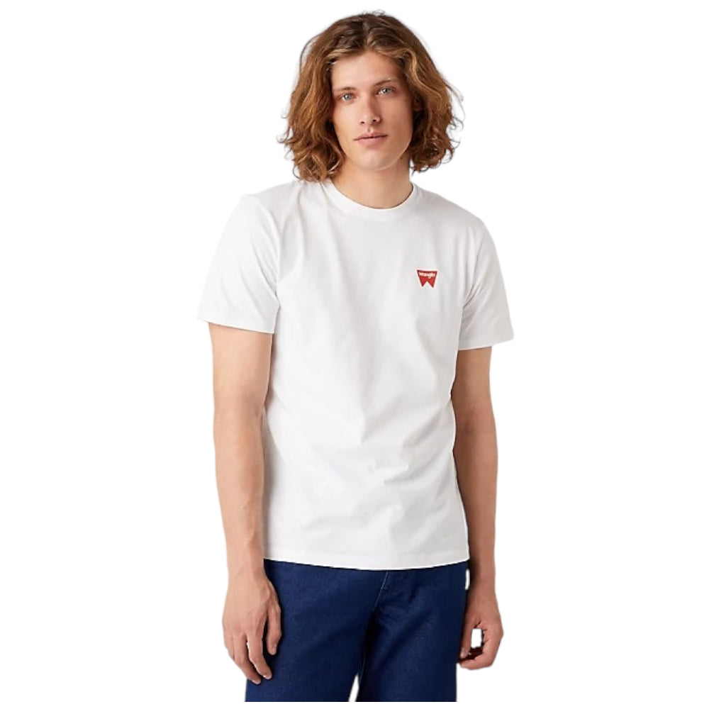 Wrangler t-shirt bianca W70MD3989 - Prodotti di Classe
