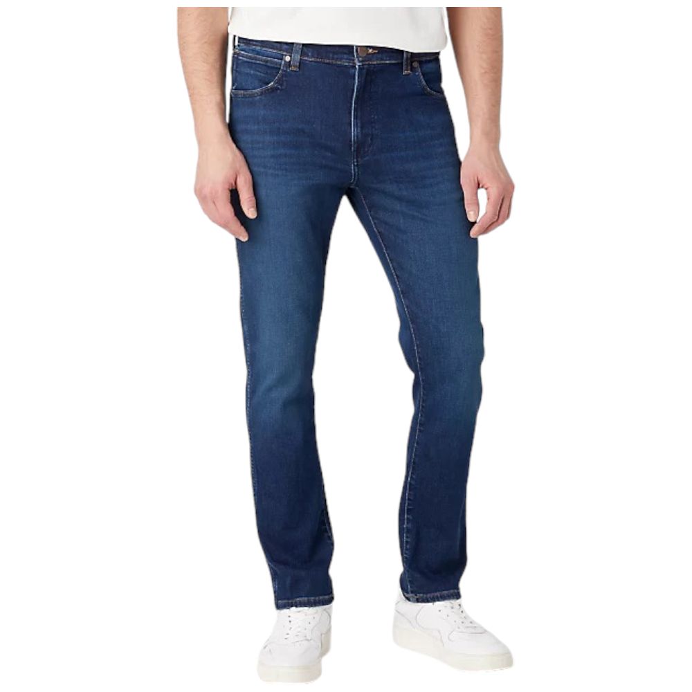 Wrangler jeans Larston Green Fuzz 112341427 - Prodotti di Classe