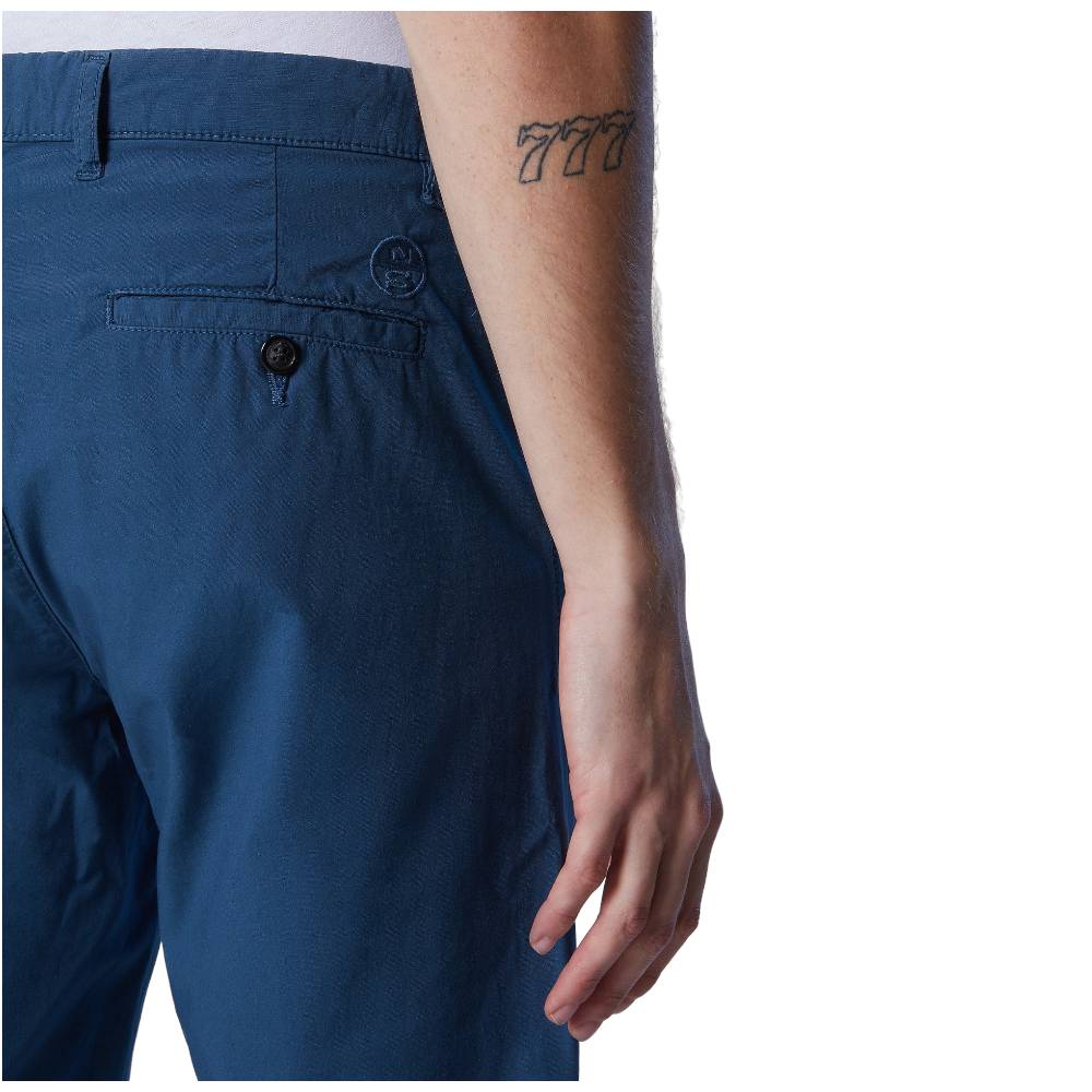North Sails pantalone slim fit blu Defender - Prodotti di Classe