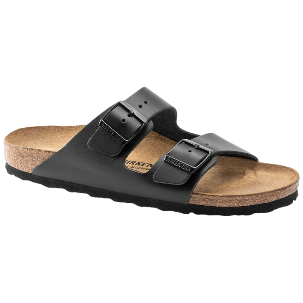 Birkenstock ciabatte Arizona nere in pelle 051193 Ciabatte Birkenstock