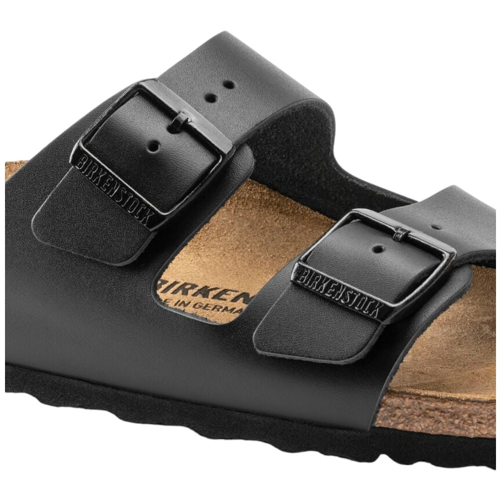 Birkenstock ciabatte Arizona nere in pelle 051193 Ciabatte Birkenstock