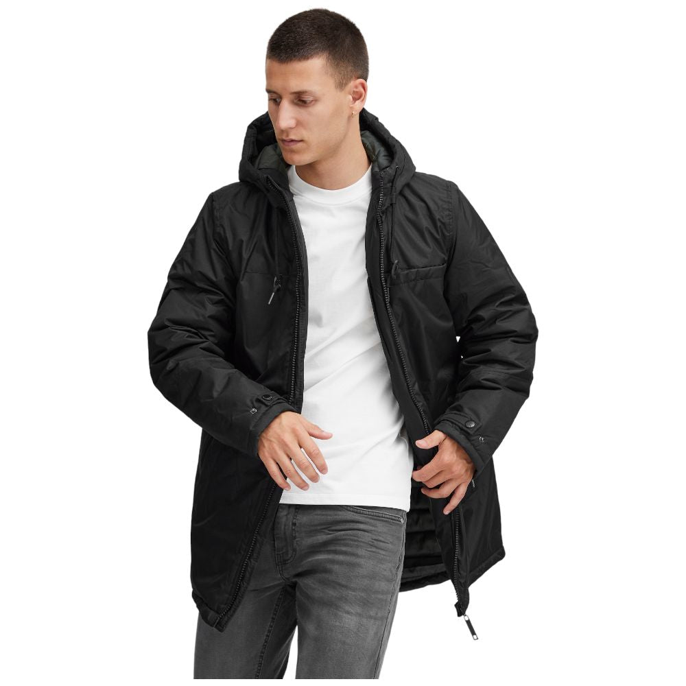 Blend giacca uomo parka nero 20714397 Giubbini Blend