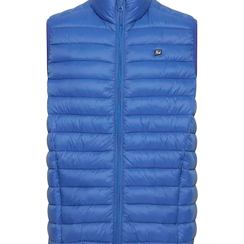 Blend piumino smanicato azzurro Giubbini Blend