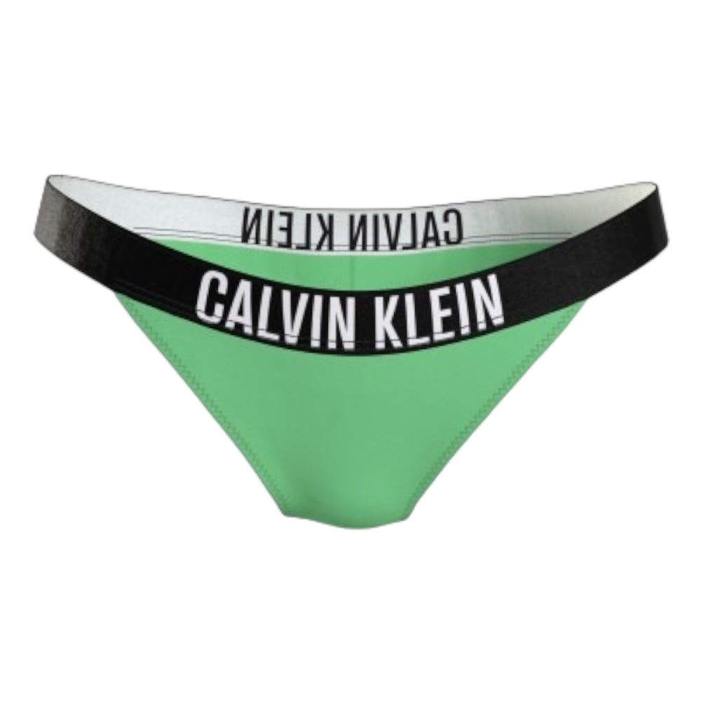 Calvin Klein costume slip bikini verde KW0KW01984 Costumi Calvin Klein