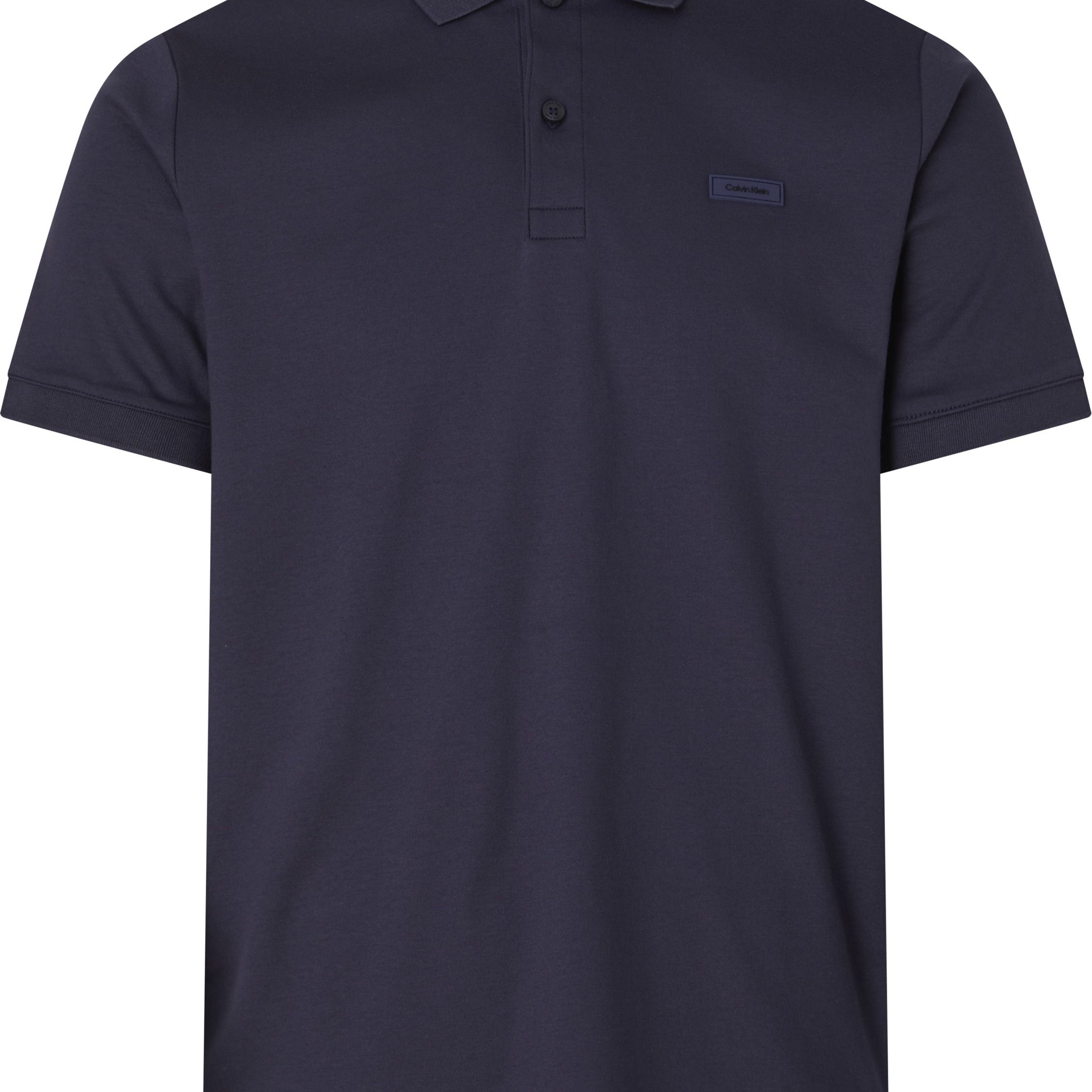 Calvin Klein maglietta polo blu K10K111657 Calvin Klein