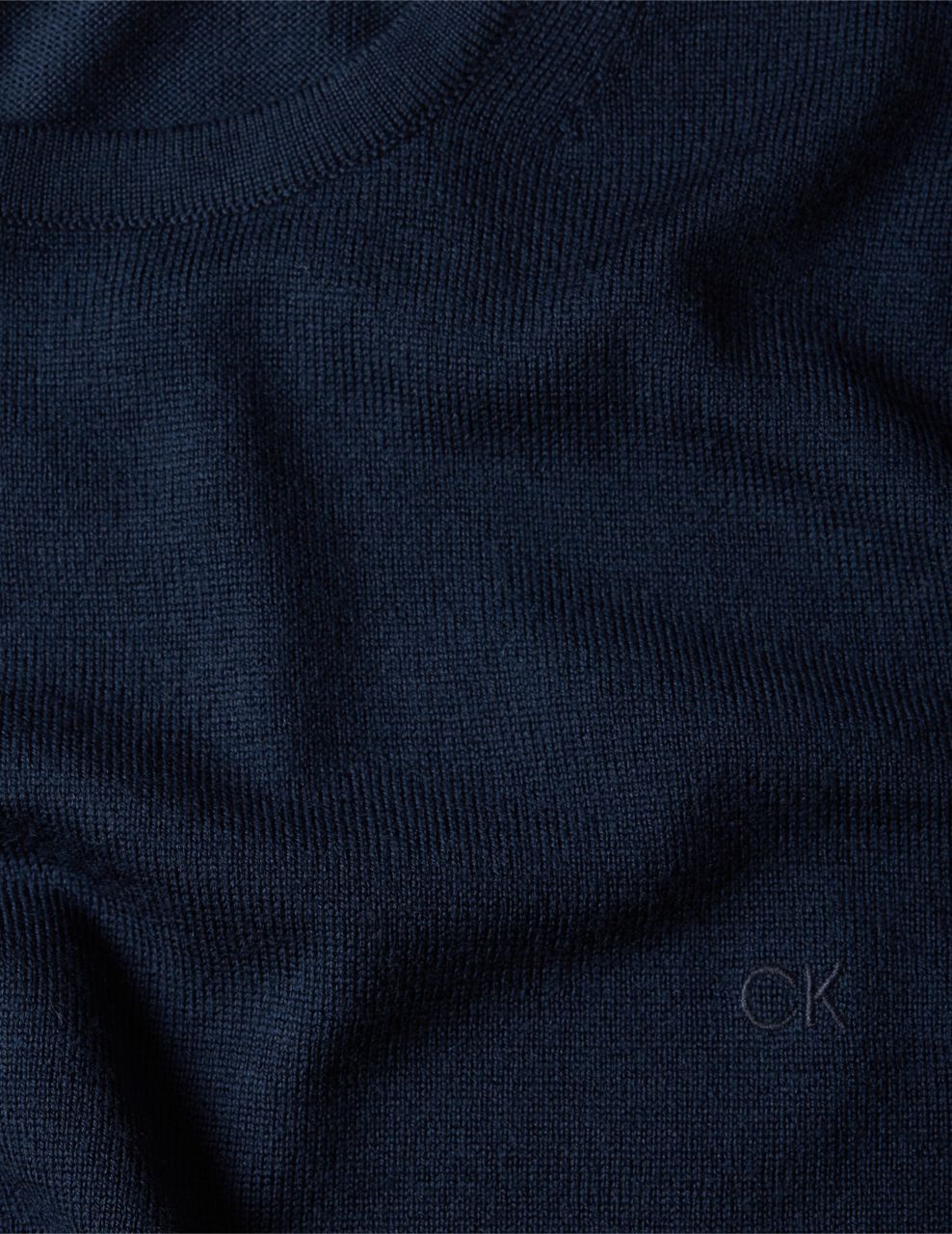 Calvin Klein maglioncino merino blu K10K109474 Maglieria Calvin Klein