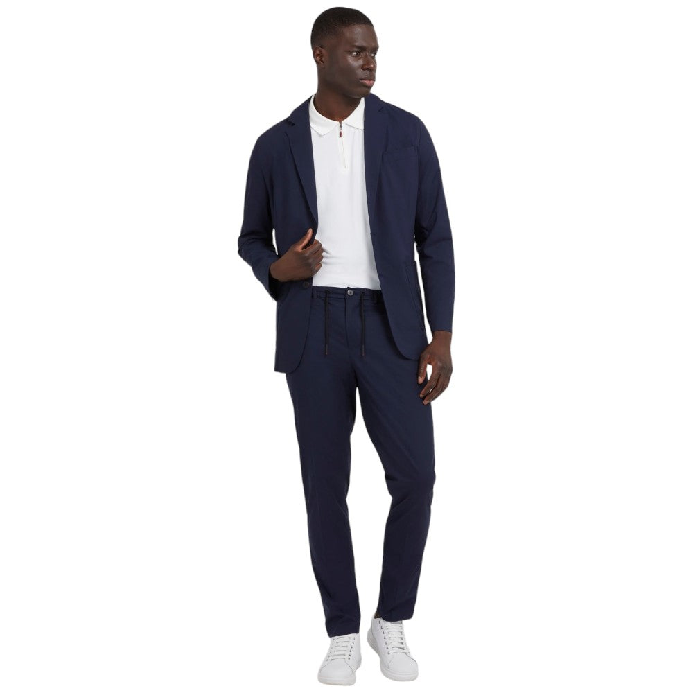 Guess pantalone Tech stretch blu M3YB38-WFKQ0 Pantaloni Guess