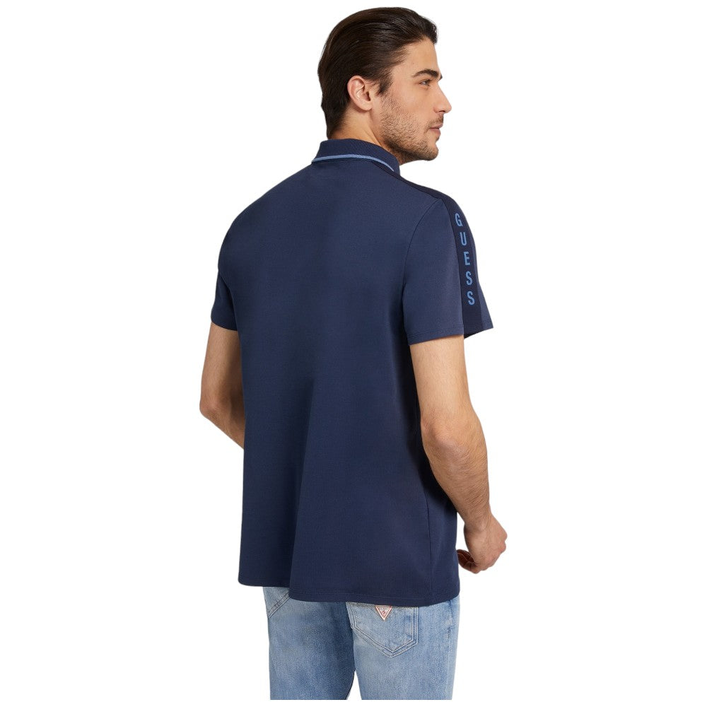 Guess polo blu Paul M2YP25-KARS0 Polo Guess