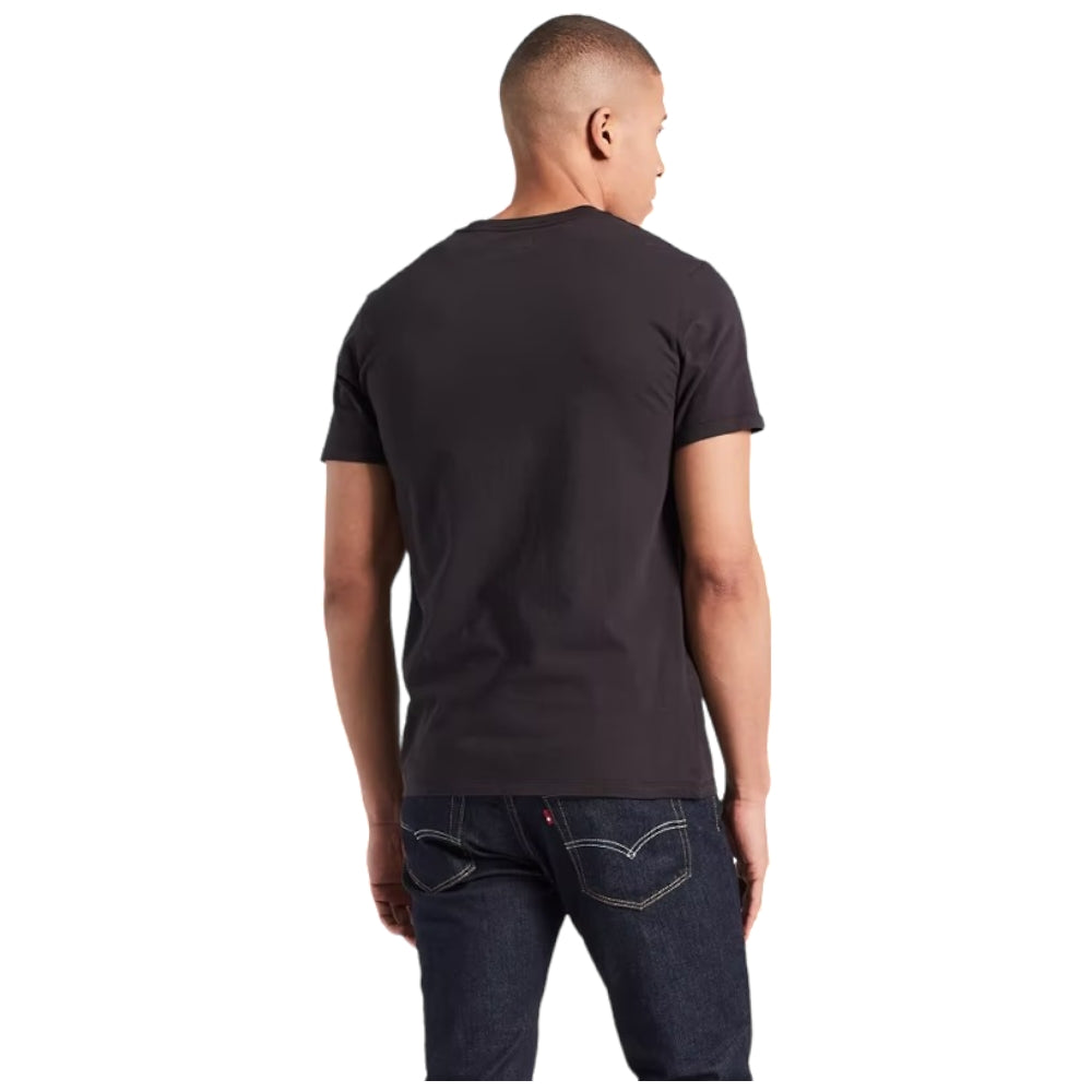 Levi's t-shirt nera logo piccolo 56605 0009 T-shirt LEVI'S