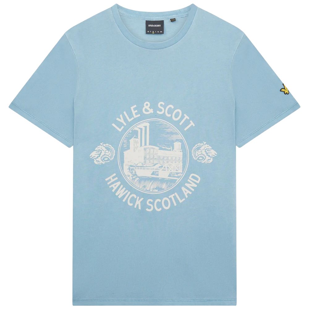 Lyle & Scott t-shirt hawick print avion TS1806V T-shirt Lyle & Scott