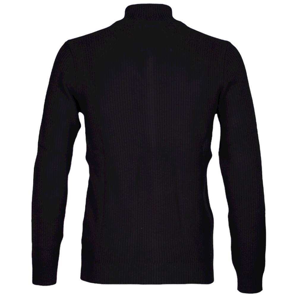 Markup maglia full zip nera MK390103 Maglieria Markup