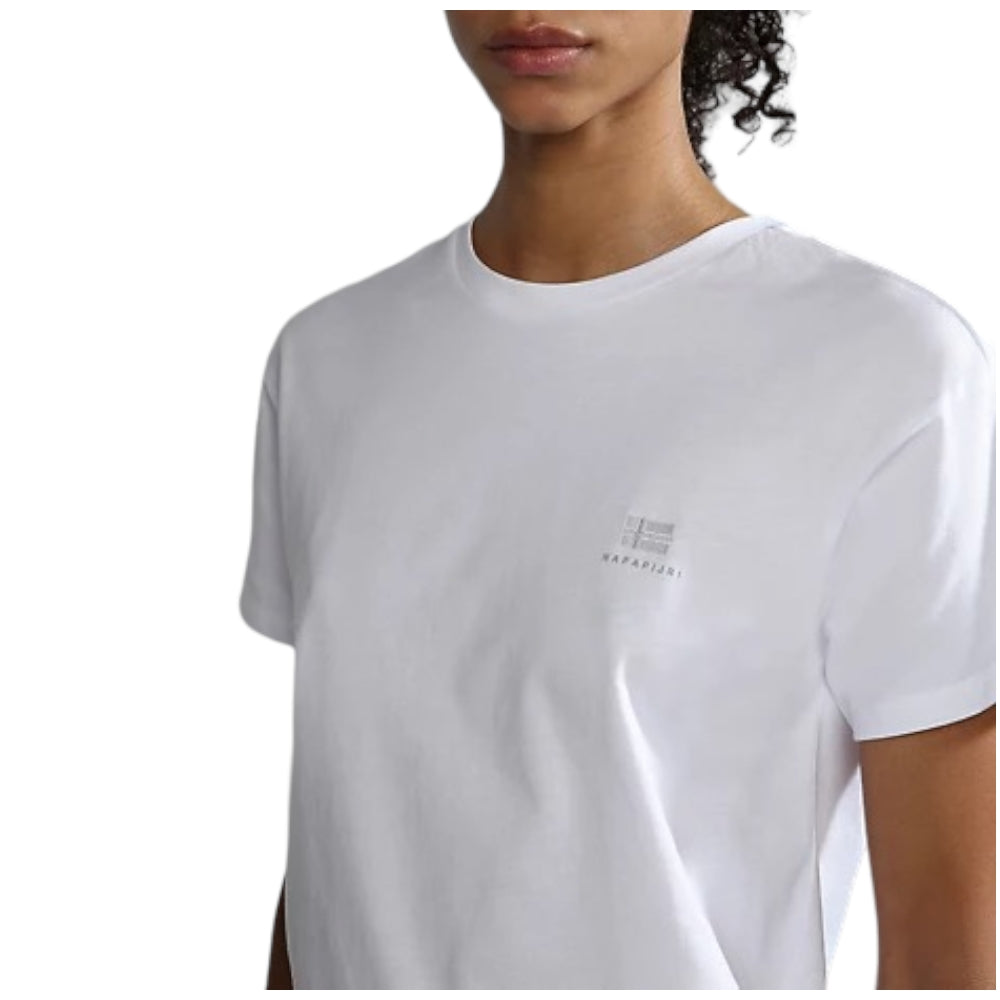 Napapijri t-shirt bianca Nina Napapijri