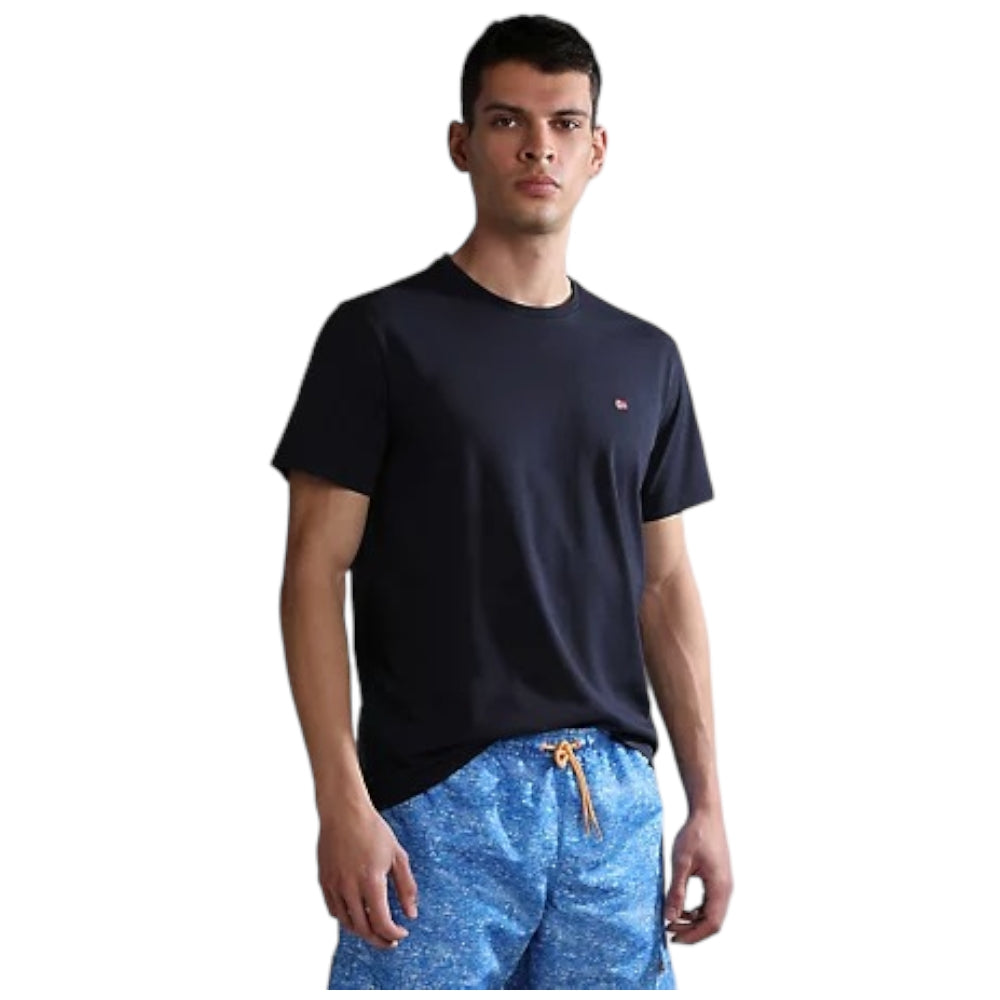 Napapijri t-shirt blu navy Salis T-shirt Napapijri