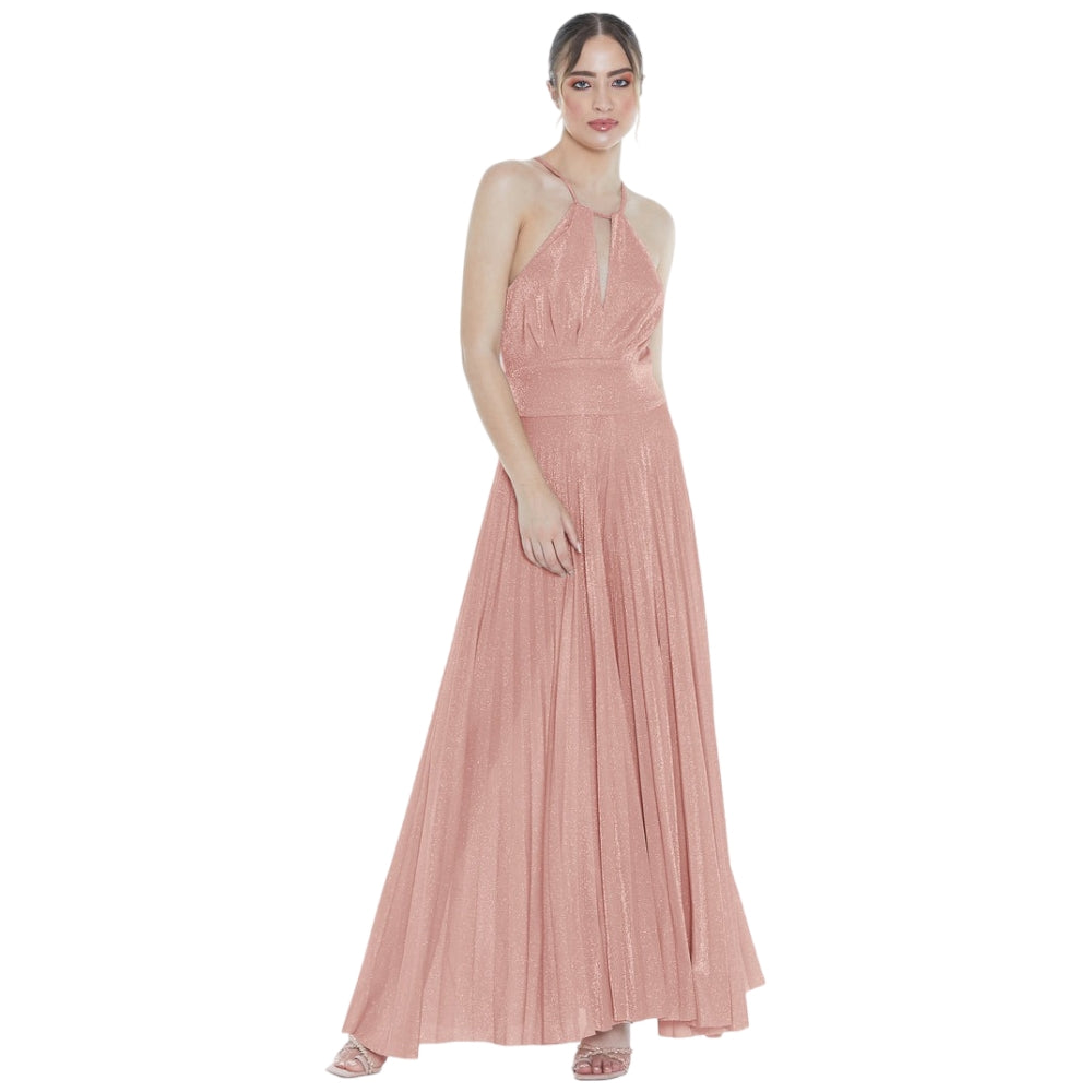 Relish abito a tuta jumpsuit rosa Superba Vestiti Relish